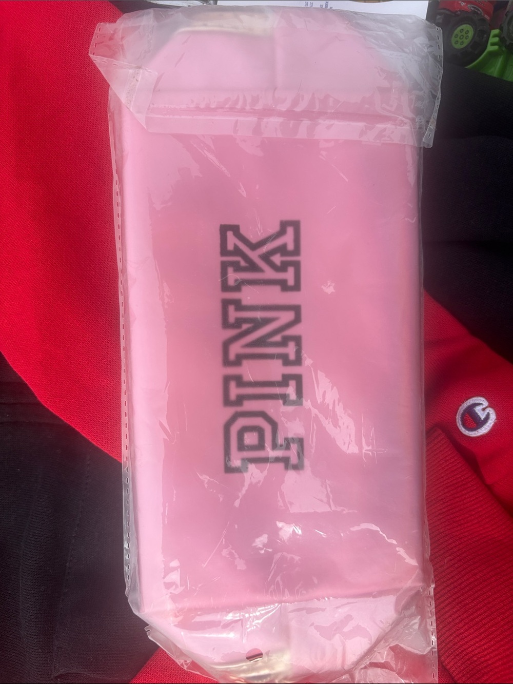 PINK Victoria's Secret Pink Logo Soft Phone Pouch